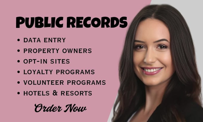 manually collect public records credit repair data and verified property owner