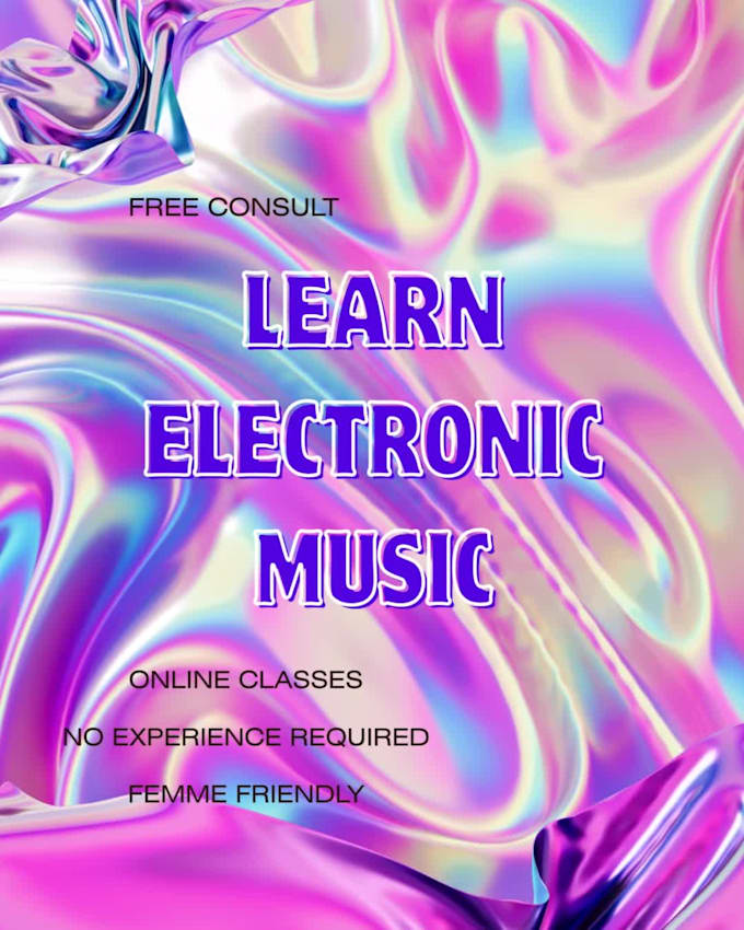 teach you the fun of making electronic music