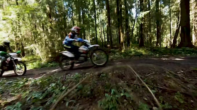 deliver motocross bike,motocycle edits in 24 hours