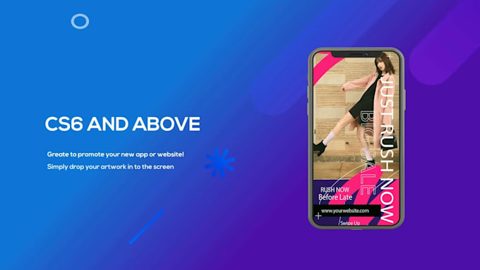 professionally mobile app promo