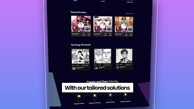 design, develop a landing page with user research in framer