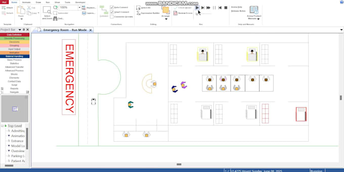do arena simulation projects using rockwell arena software