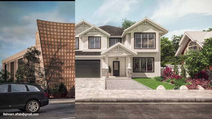 create photorealistic exterior designs and 3d visualizations