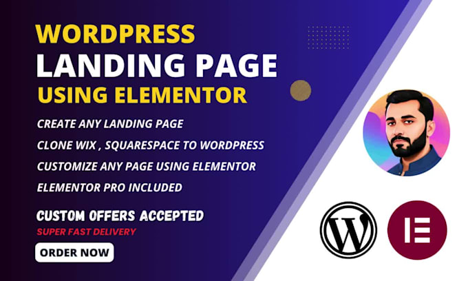 create a responsive landing page using elementor pro