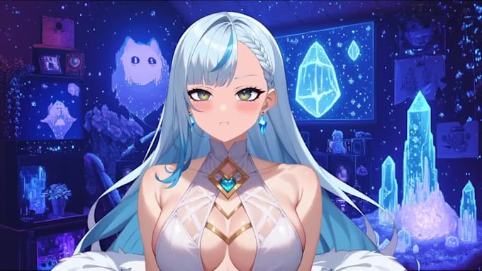 Create vtuber avatar, live2d rigging, vrchat model and twitch overlays ...