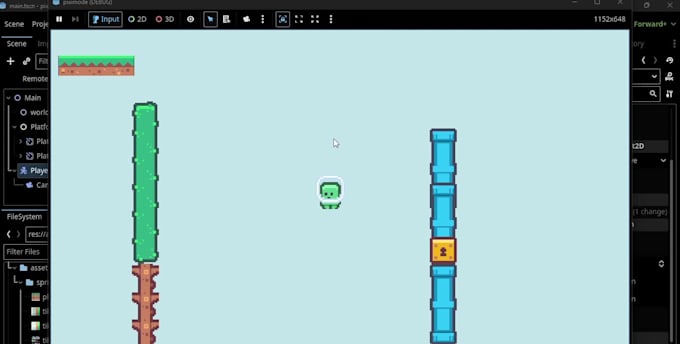 develop a custom 2d game using your ideas or assets