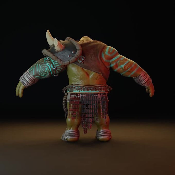 Do a 3d character for your videogame by Arteaga3d | Fiverr