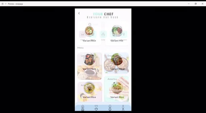 made uxui flow design mobile and website