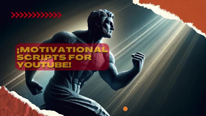 create motivational scripts for your youtube channel