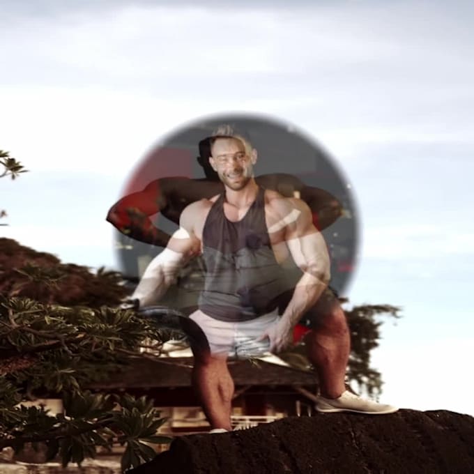 make a bodybuilding edit of you tiktok format