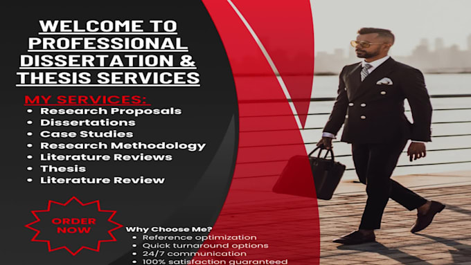facilitate dissertation, research proposal, thesis, literature, or review