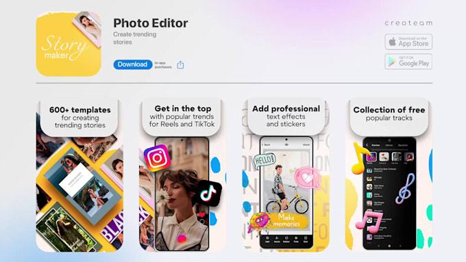 design app screenshots for aso google play and app store