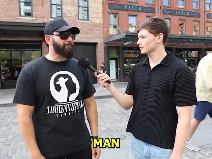 make ugc ad with multiple actors, street interview, podcast, for social media
