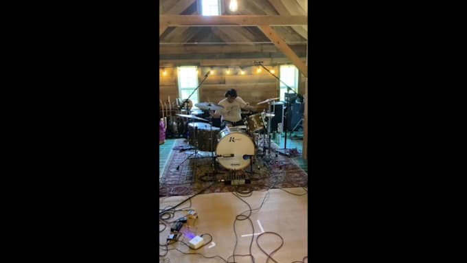 record acoustic rock, garage or punk drums for your song