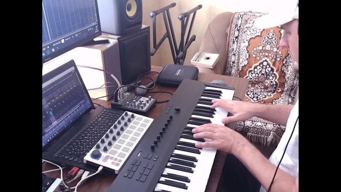 record piano, synth, keyboard, organ for any styles