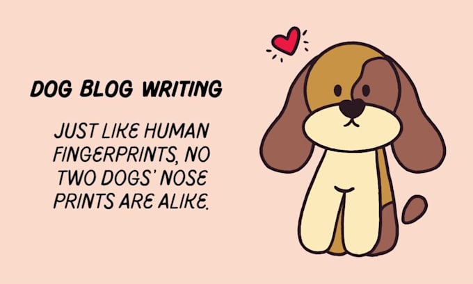 write for your pet business