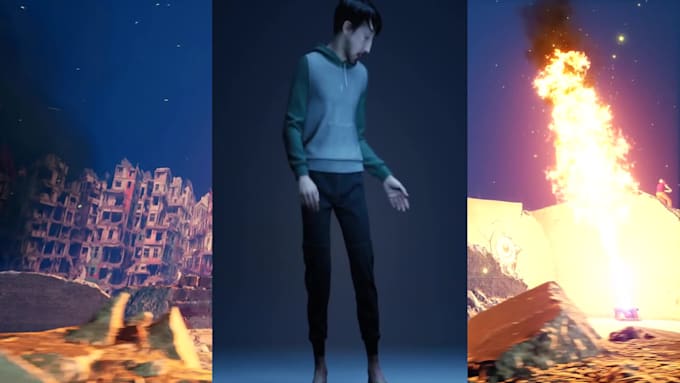 3d animations for your music video in unreal engine
