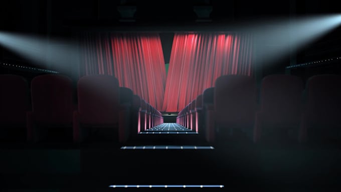 make this theater curtain logo reveal for you