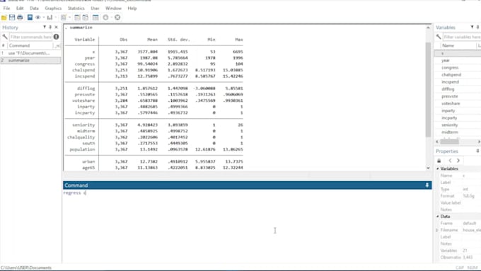 offer professional stata, spss, r, data analysis services