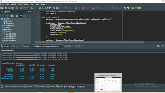 develop ai model in python