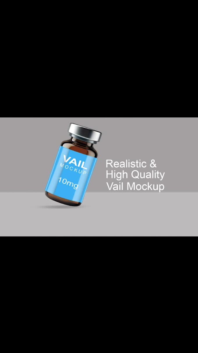 design your medicine packaging label and mockup for amazon