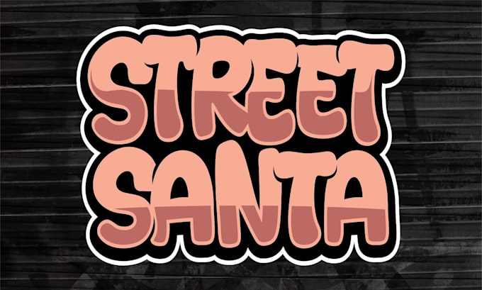create custom typography illustration for tshirt logo and merch