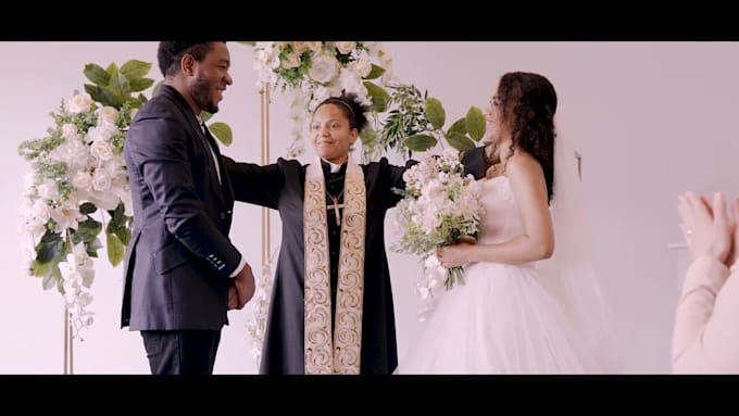 professional wedding video editing cinematic and emotional
