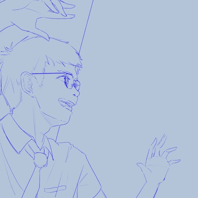 illustrate based on your irl photo