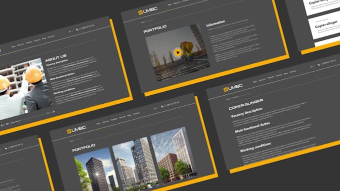 design your saas website or landing page UX UI