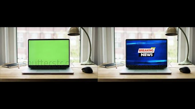 remove background, rotoscoping, green screen, tracking video