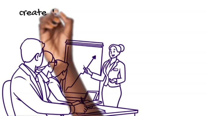Create a custom animated whiteboard animation video by Deviarts | Fiverr