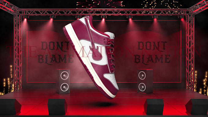 create any 3d model of your product shoes 3d model glb