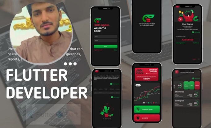 Convert your app ui design into flutter code by Sawan_coding | Fiverr