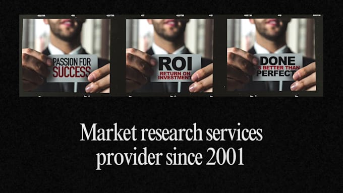 conduct market research for success of your business