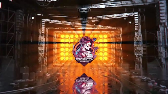 create custom 2d 3d logo animation with effects