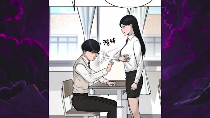 do manhwa recap editing for your youtube channel