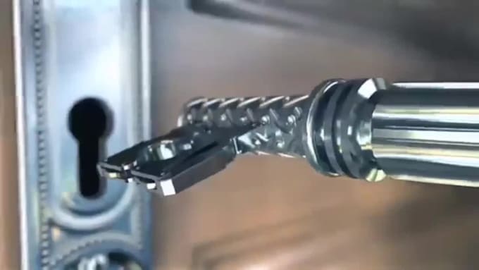 craft a lock key themed door opening intro