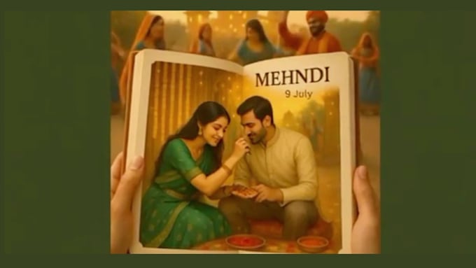 design beautiful and customized indian wedding ecards