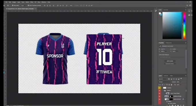 design jersey pattern  to order