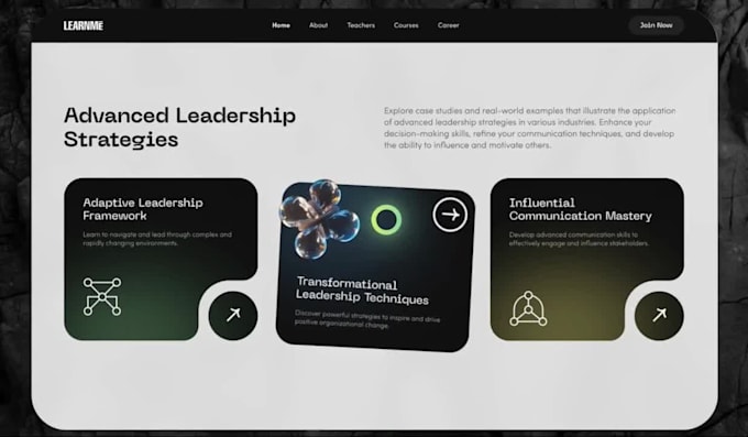 Develop an immersive 3d interactive website with threejs, gsap by ...