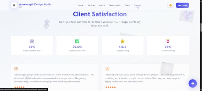be your frontend website developer with smooth animations