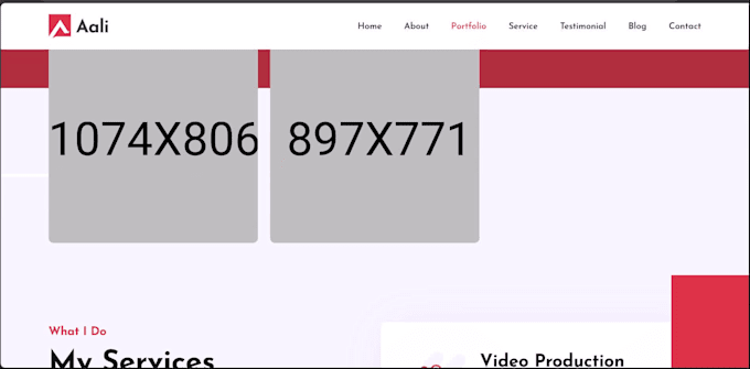develop a stunning portfolio or personal website with react next js