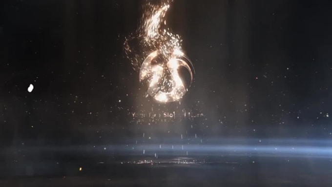 create 5 fire explosion logo animation intro
