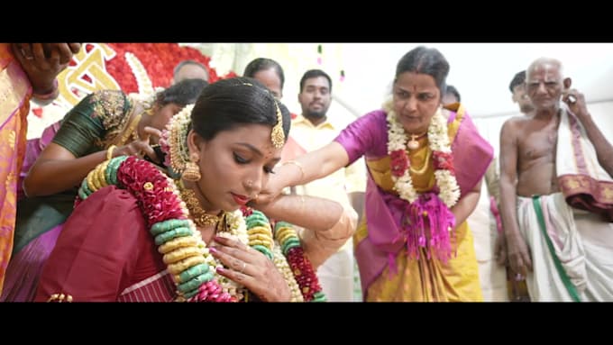 edit cinematic wedding video traditional, candid and teaser