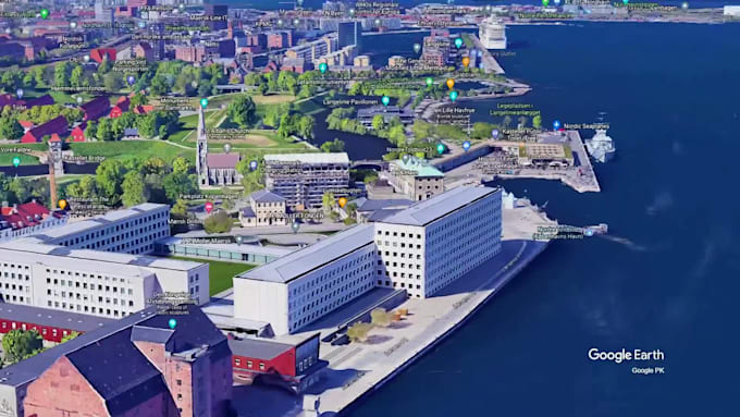 make fly in google earth animation real estate video
