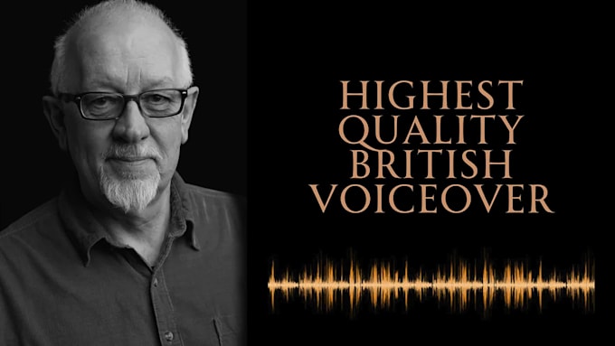 record a professional male british english voice over