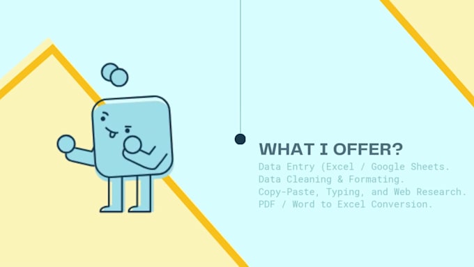 do something im really good at entry data processing edp