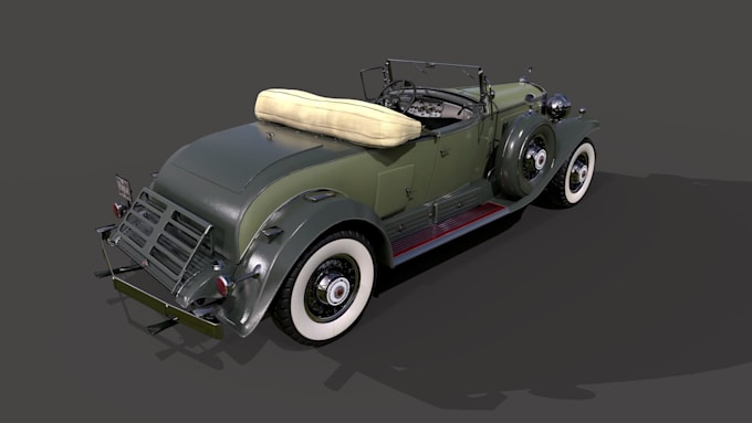 create high quality vehicles for games and movies