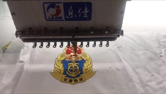 make your file into dst and do embroidery digitizing