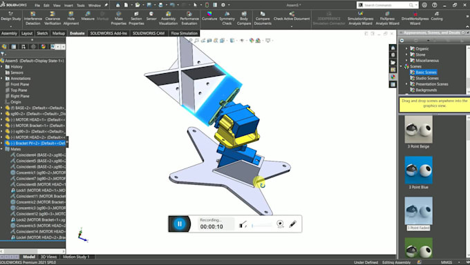 Do cfd and fea analysis, simulation on ansys fluent, solidworks ...
